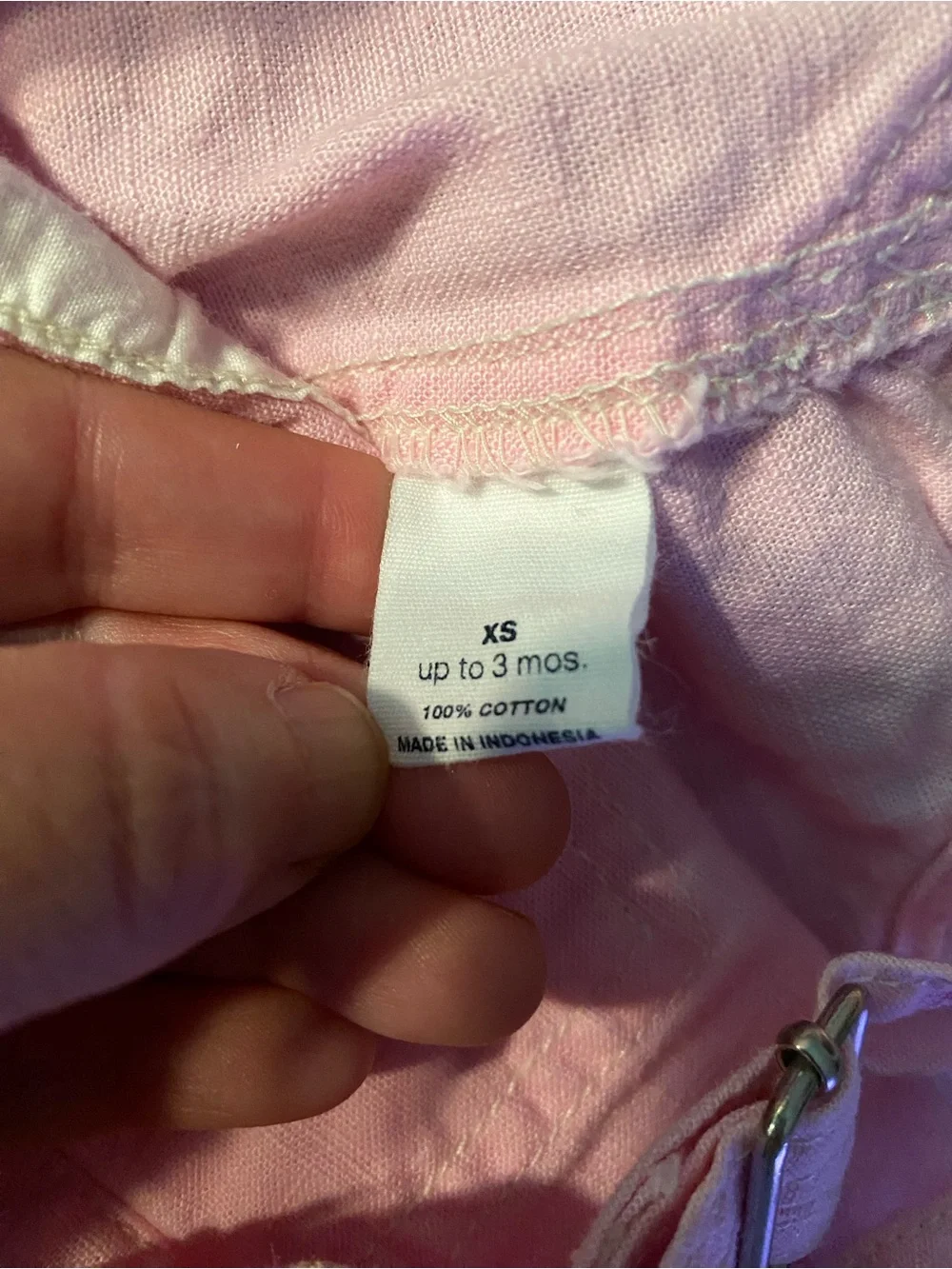 GAP Y2K Vintage Baby Girl Overalls shorts - 100% Cotton, Size 0-3 months